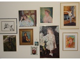 Item 4 Photo of Montage of Paintings in Kate's Home